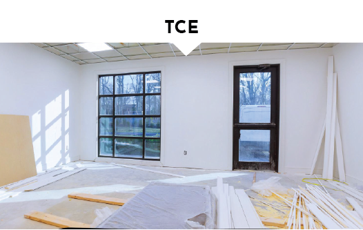 Travaux dans une maison TCE